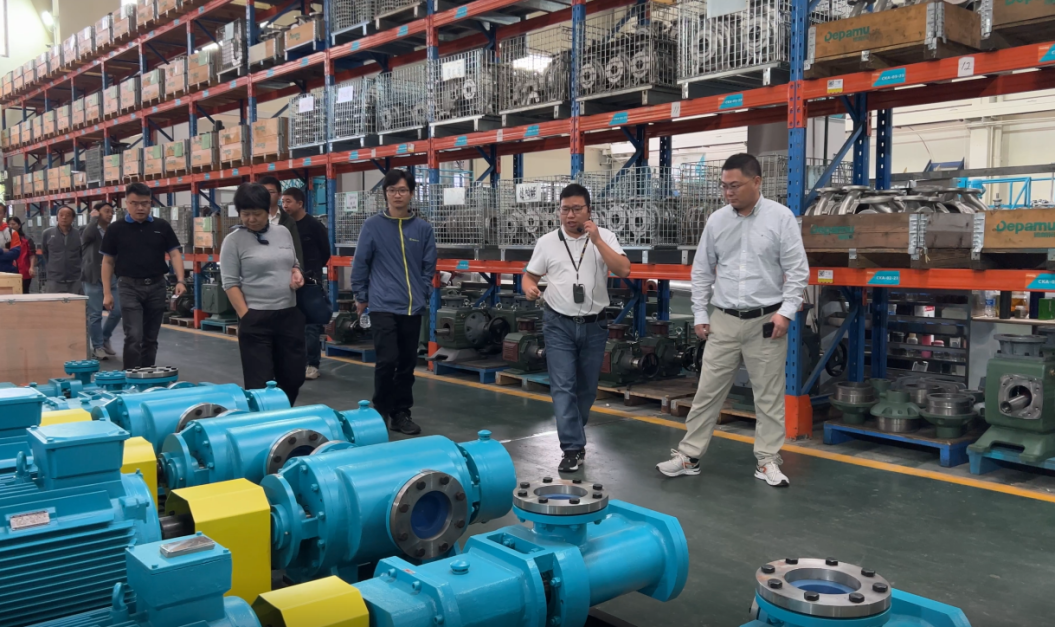 考察 | 中石化機(jī)泵專(zhuān)家組來(lái)訪(fǎng)，點(diǎn)贊德帕姆！